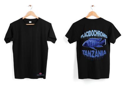 "DRIP" Placidochromis Tanzania - Edición Limitada T-shirt Black