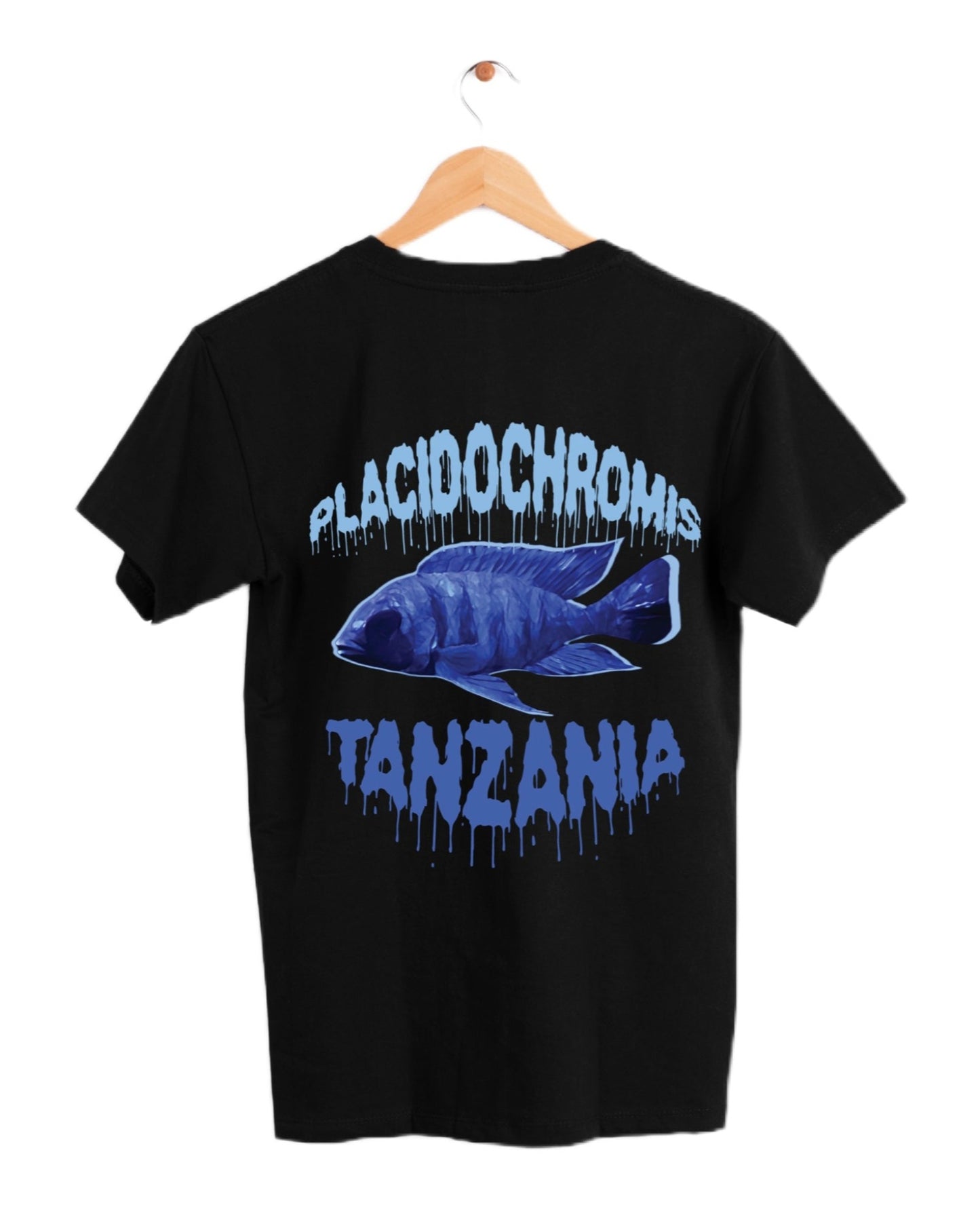 "DRIP" Placidochromis Tanzania - Edición Limitada T-shirt Black